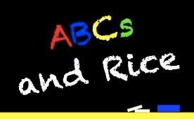 ABCs and Rice Logo